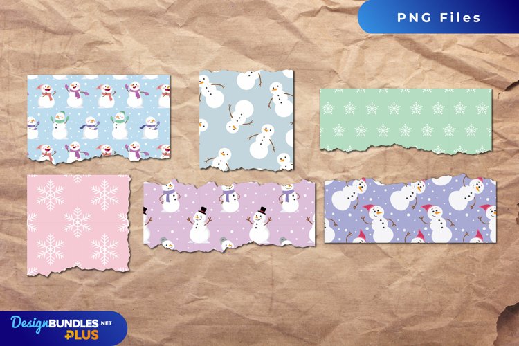 Cute Snowman Clipart Image 9