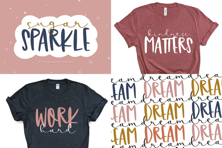 Crafty Font Bundle - 30 Handwritten Fonts for Crafters