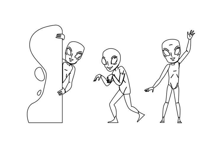 Alien Cartoon Image 6