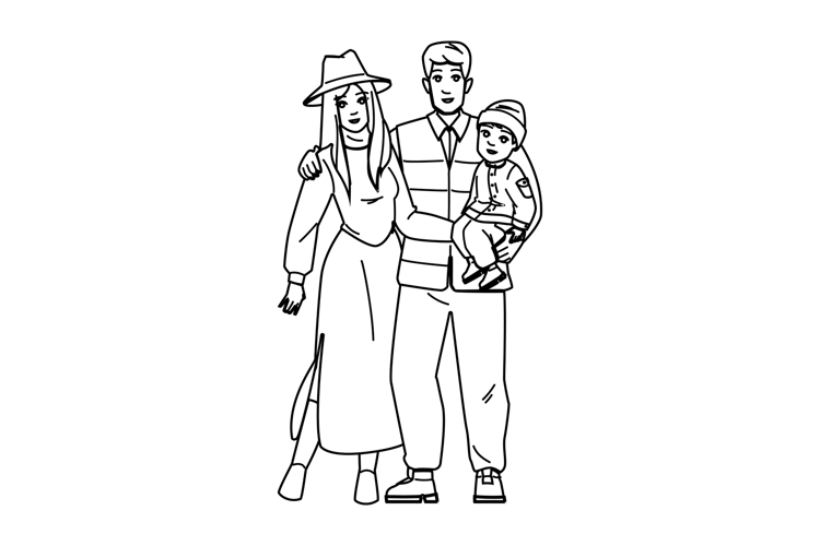 Family Vector Image 16