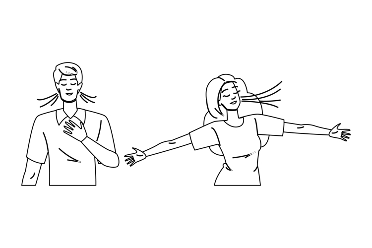 Meditation Illustration Image 21