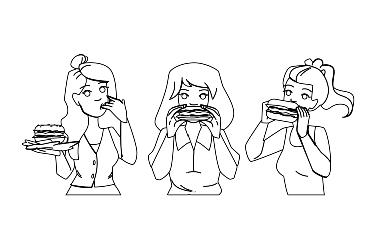 Burger Illustration Image 4