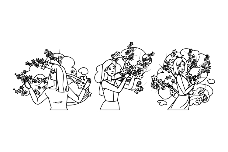 Cherry Blossom Vector Image 20