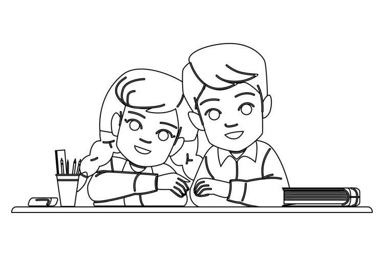 Classroom Illustration Image 17