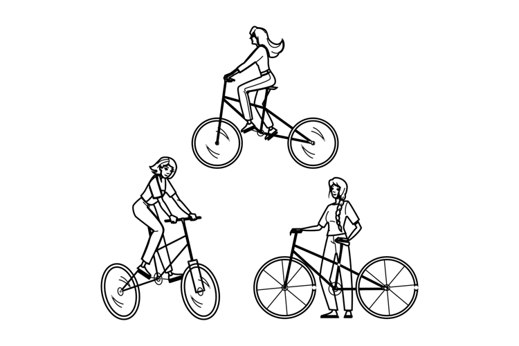 Bicycle Vector Image 4