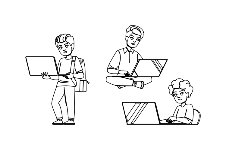 Laptop Vector Image 5