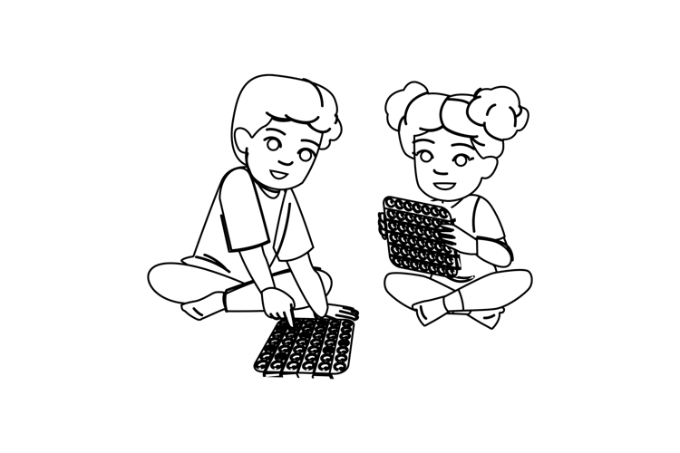 Fidget Coloring Pages Image 21