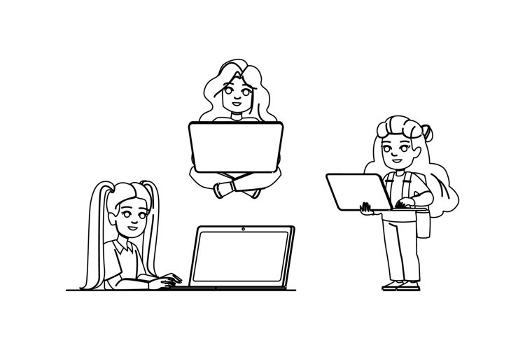 Laptop Vector Image 4