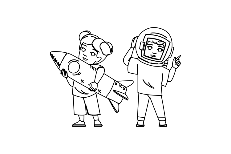 Astronaut Vector Image 16