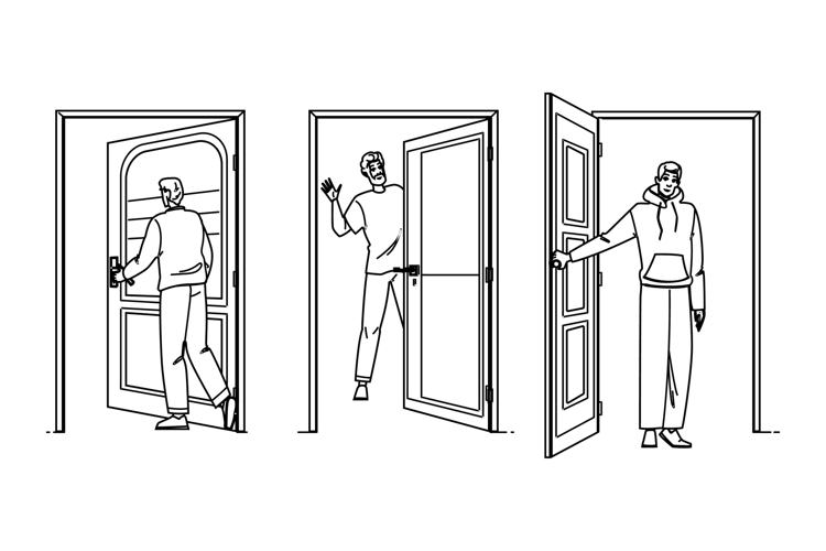 Doorway Illustration Image 2