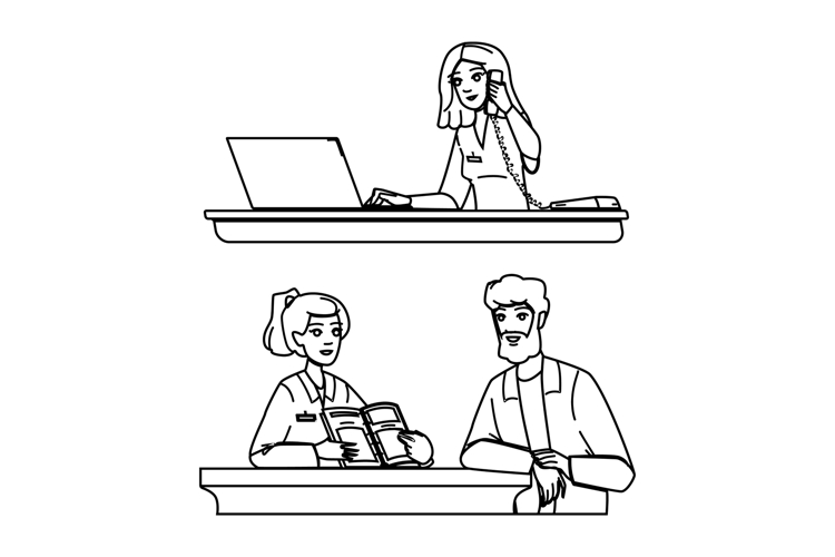 Office Illustration Image 9