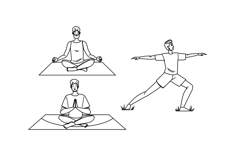 Yoga Illustration Image 7