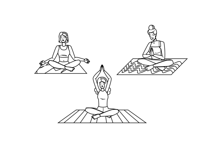 Yoga Illustration Image 6