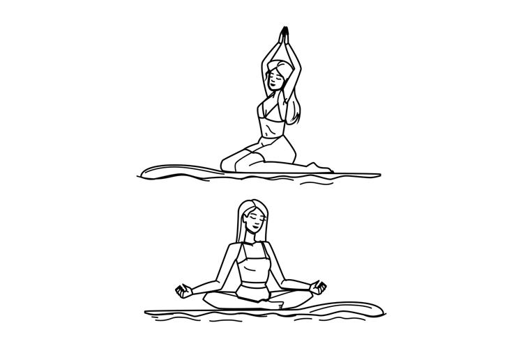 Yoga Illustration Image 5
