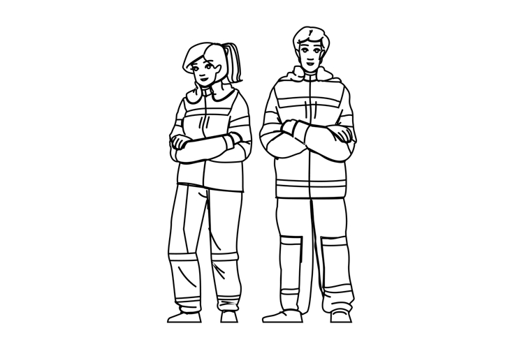 paramedic paramedics ambulance services vector