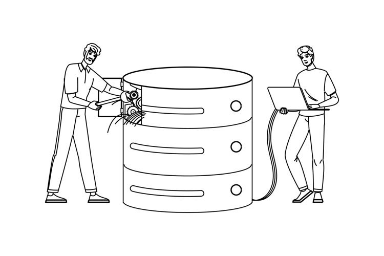 schema setting up database vector