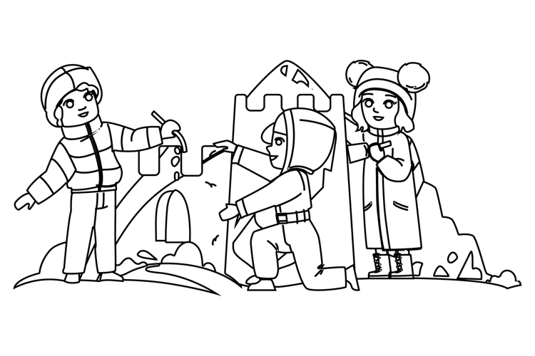 Snow Vector Image 16