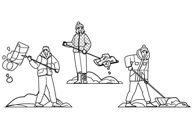 Snow Vector Image 15