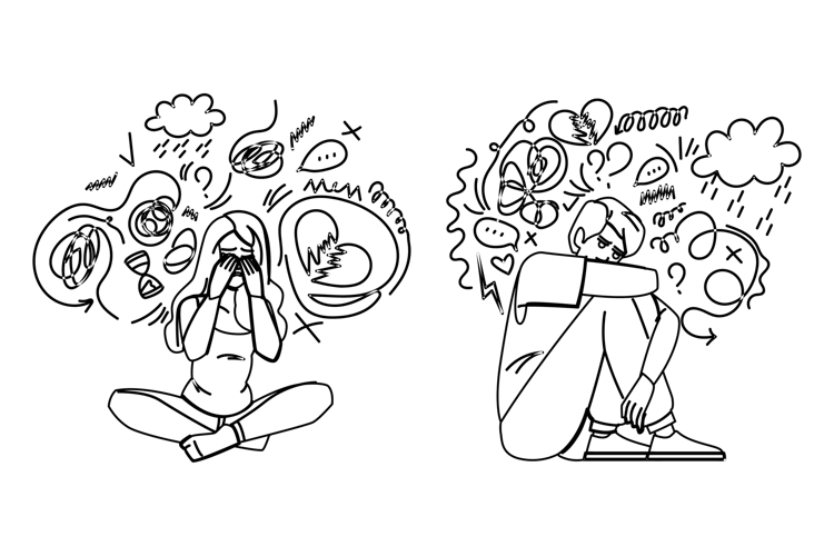 Anxiety Illustration Image 11