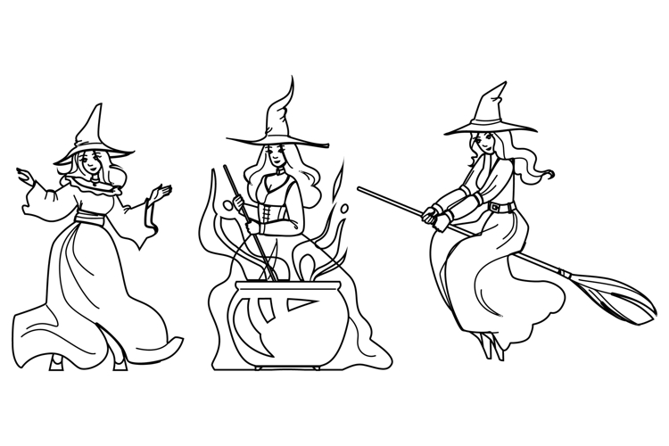 Witch Illustration Image 23
