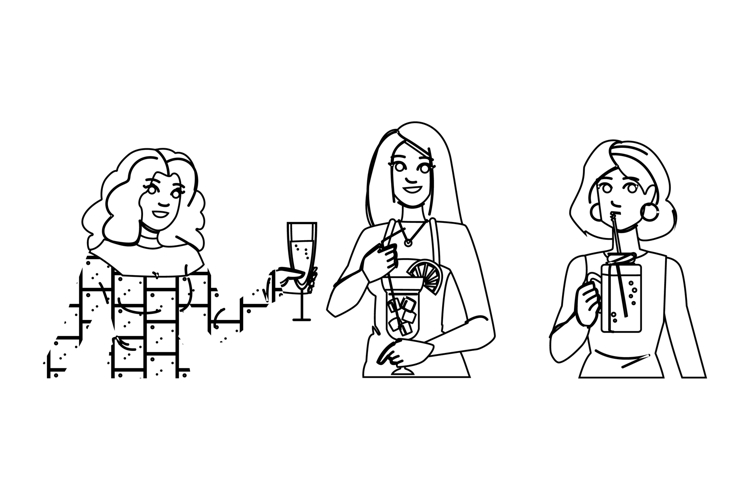 Cocktail Vector Image 19