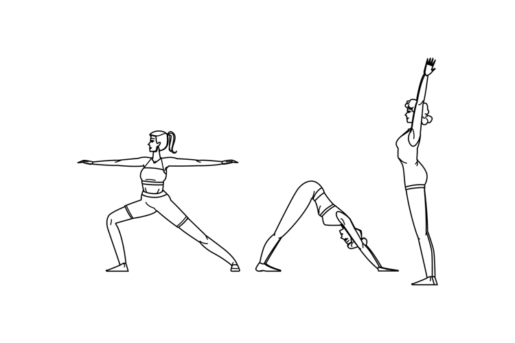Yoga Illustration Image 3