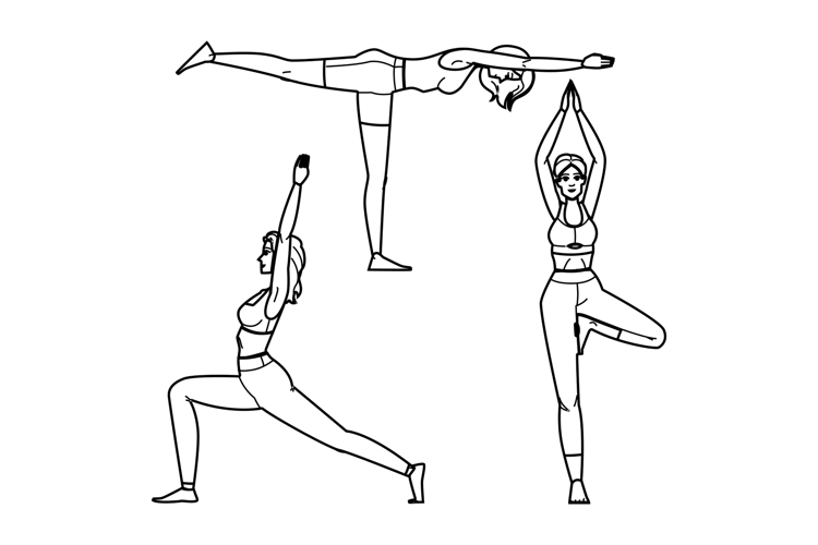 Yoga Illustration Image 2