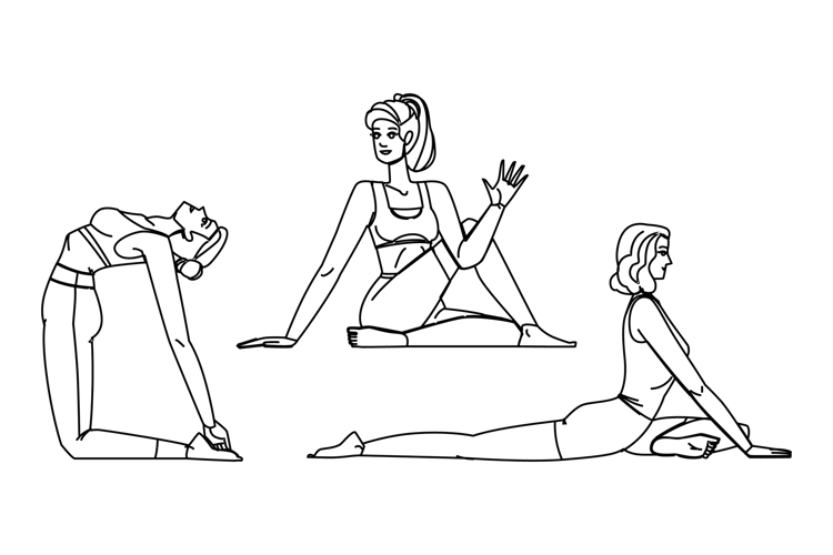Yoga Illustration Image 22