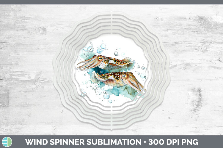 GorgeousSEA 02 Sketch Wind Spinner design.