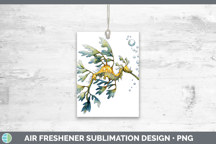 Leafy Seadragon SEA 02 Sketch Air Freshener Sublimation Desi