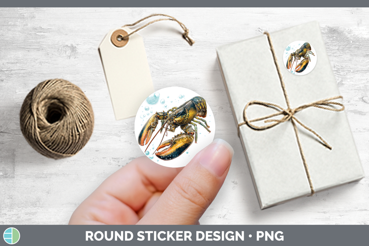 Lobster SEA 02 Sketch Stickers Design