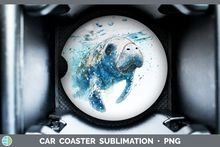 Car Coaster Sublimation Designs Image 4
