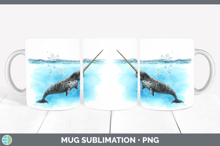 GorgeousSEA 02 Sketch Mug Wrap design.