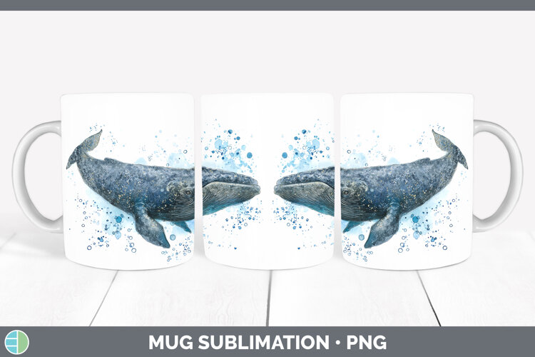 GorgeousSEA 02 Sketch Mug Wrap design.