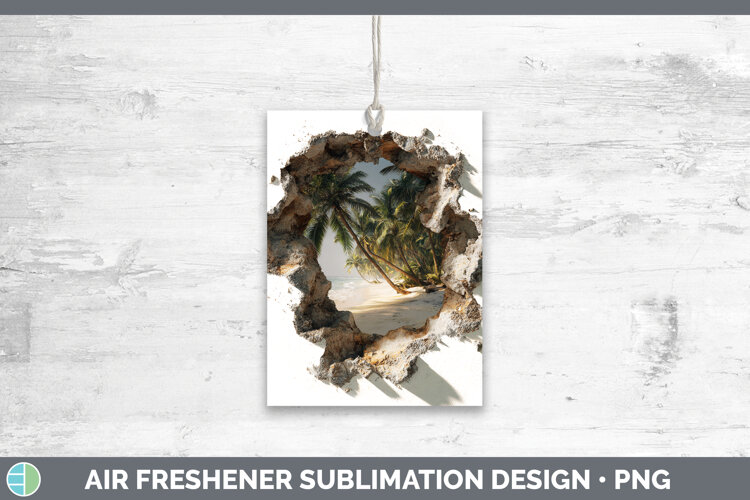 GorgeousSea 3D Hole Air Freshener design.