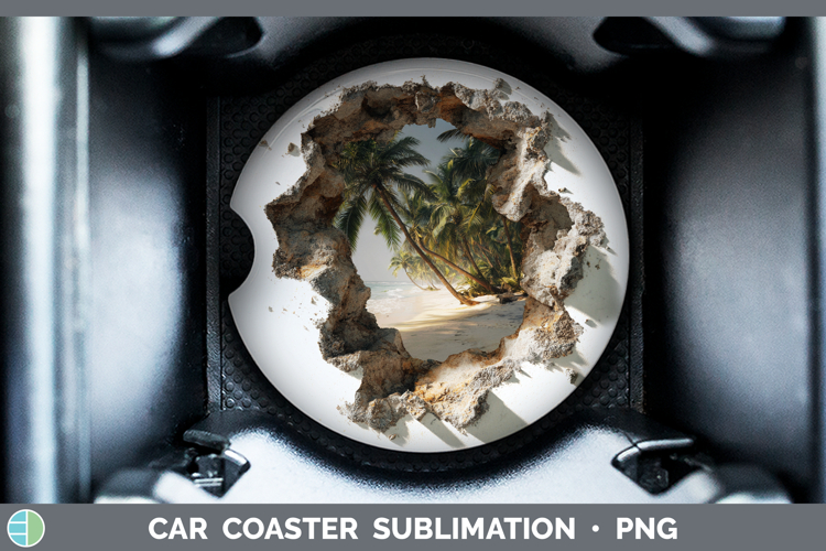 Car Coaster Sublimation Designs Image 10