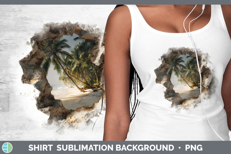 GorgeousSea 3D Hole Shirt design.