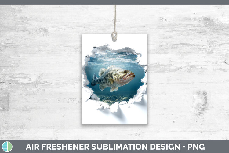 GorgeousSea 3D Hole Air Freshener design.