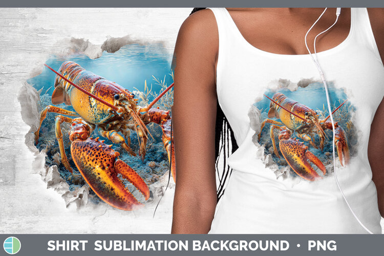 GorgeousSea 3D Hole Shirt design.