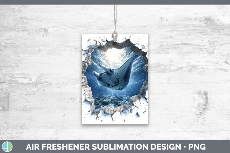 GorgeousSea 3D Hole Air Freshener design.