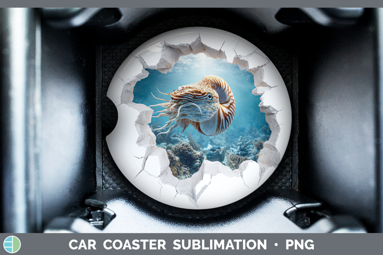 Car Coaster Sublimation Designs Image 6