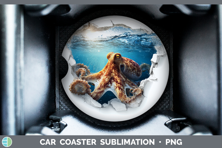 Car Coaster Sublimation Designs Image 2