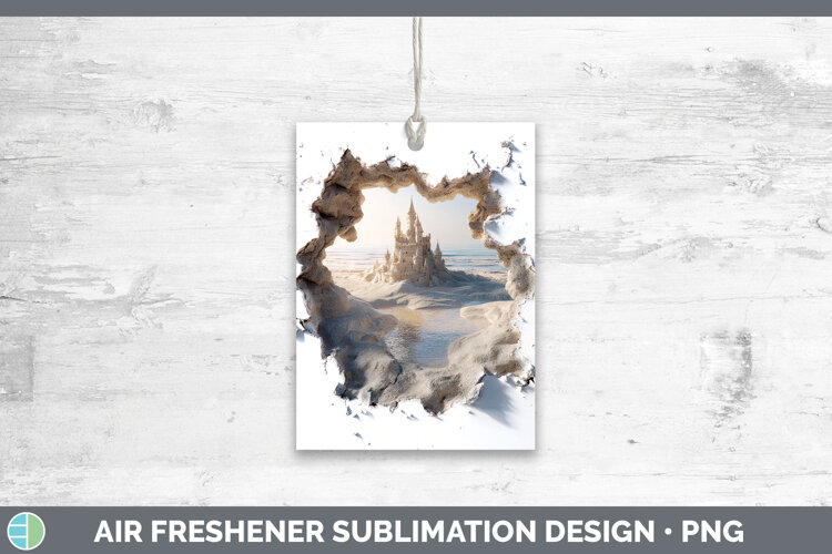 GorgeousSea 3D Hole Air Freshener design.