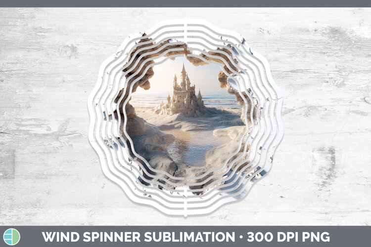 GorgeousSea 3D Hole Wind Spinner design.