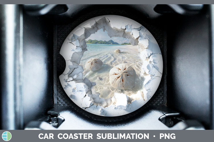 Car Coaster Sublimation Designs Image 7