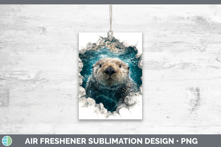 GorgeousSea 3D Hole Air Freshener design.