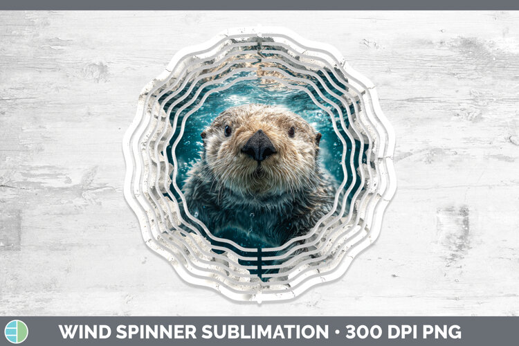 GorgeousSea 3D Hole Wind Spinner design.
