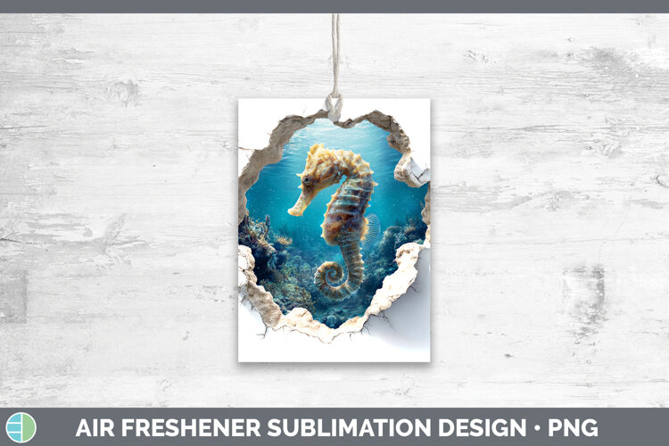 GorgeousSea 3D Hole Air Freshener design.