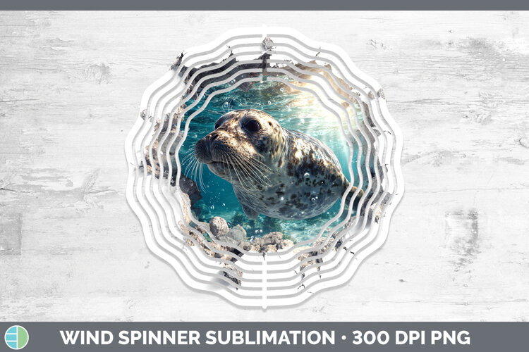 GorgeousSea 3D Hole Wind Spinner design.