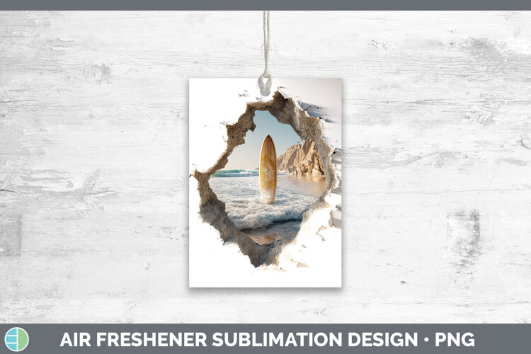 GorgeousSea 3D Hole Air Freshener design.